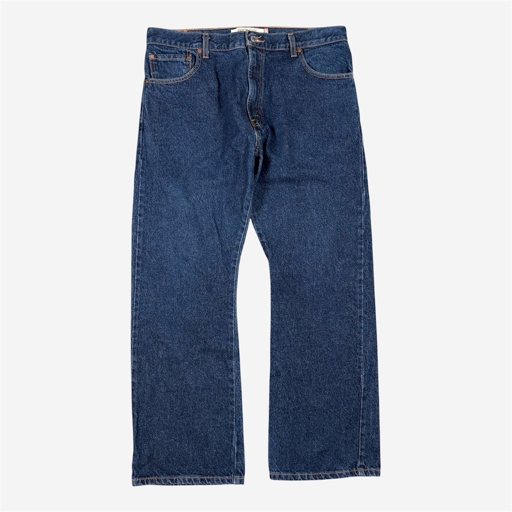 Levis 517 Vintage Bootcut Jean Men 36x29 (36x31) Medium Wash Blue Denim 517-0216